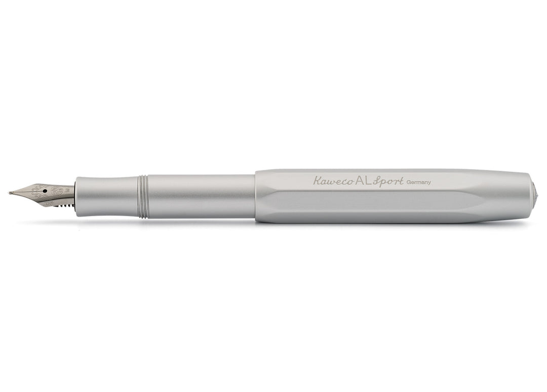 KAWECO AL SPORT FOUNTAIN PEN SILVER – Pen & Tool