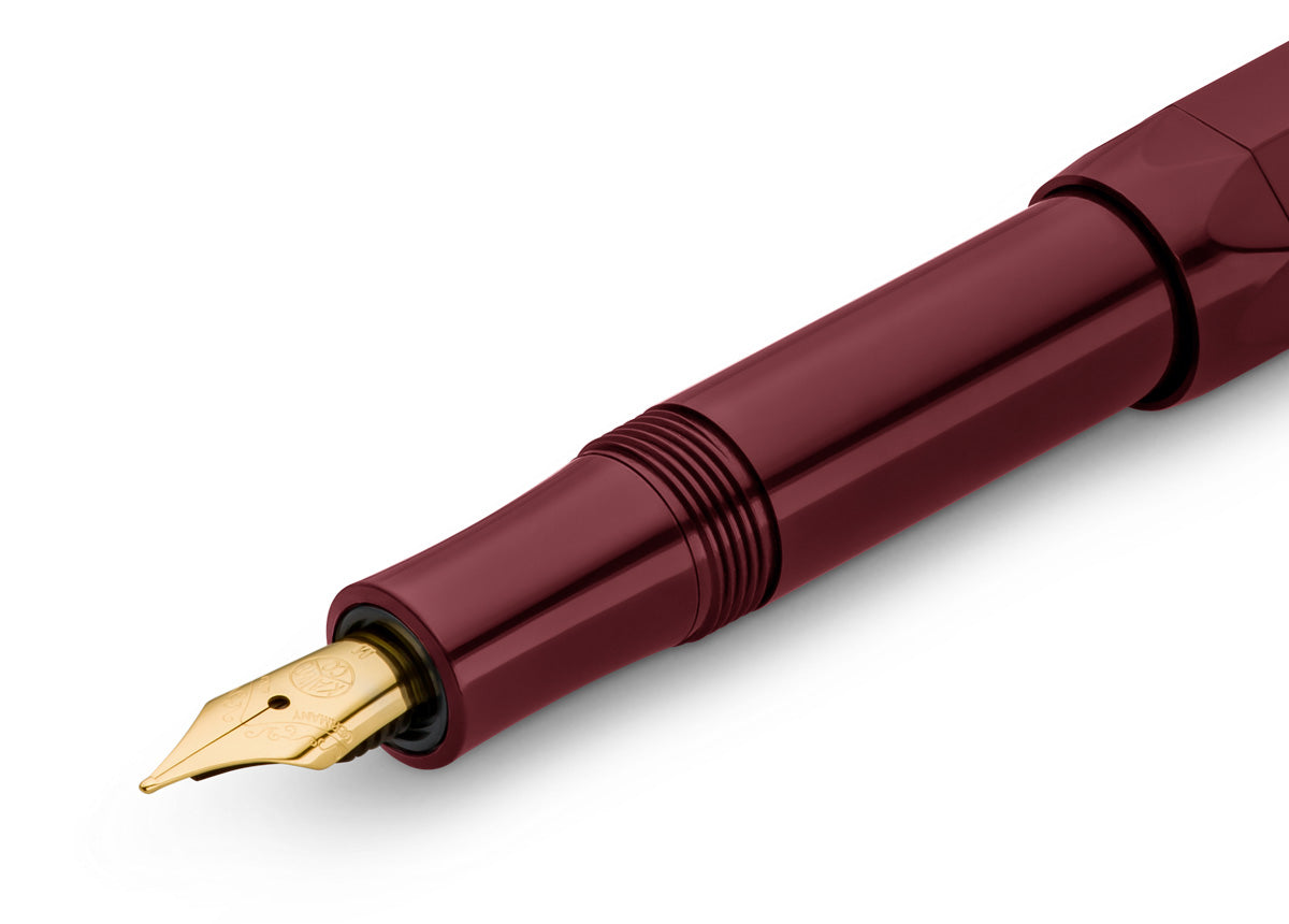Kaweco Classic Sport Bordeaux Fountain Pen Fine Nib 10000483 - Image 2