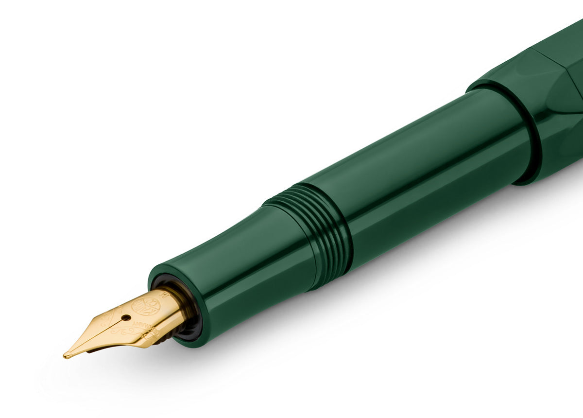Kaweco Classic Sport Green Fountain Pen Fine Nib 10000488 - Image 2