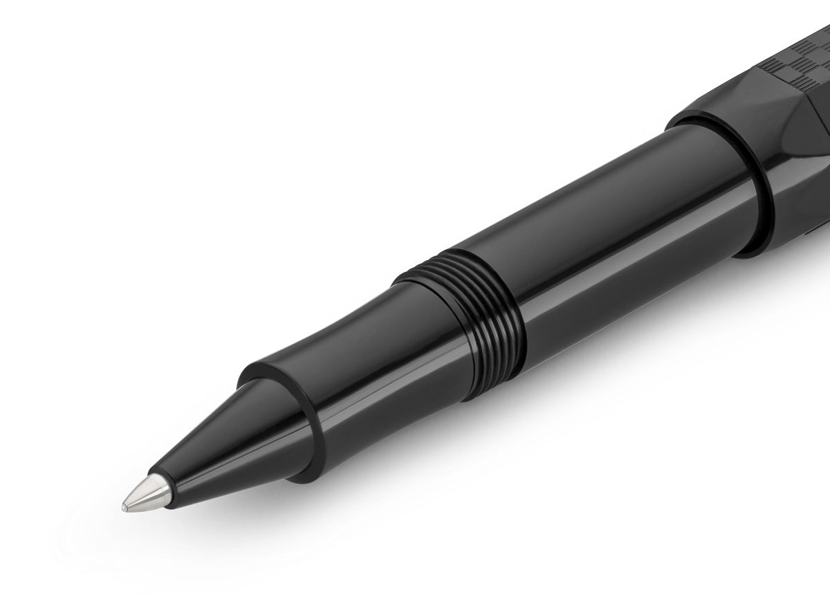 Kaweco Classic Sport Guilloche Black Rollerball Pen 10000807 - Image 2