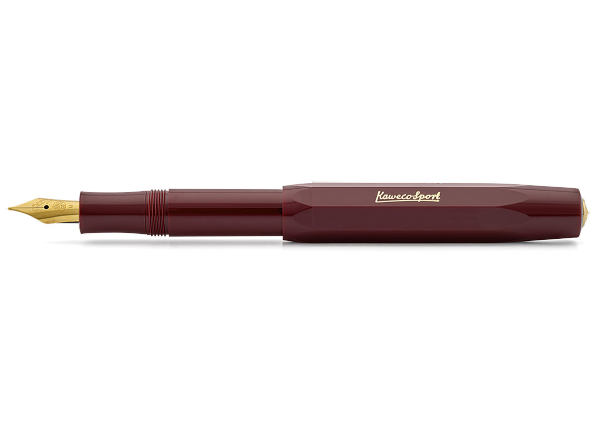 Kaweco Classic Sport Bordeaux Fountain Pen Fine Nib 10000483 - Image 5