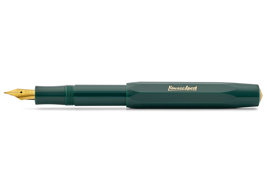KAWECO CLASSIC SPORT FOUNTAIN PEN GREEN - Main Image
