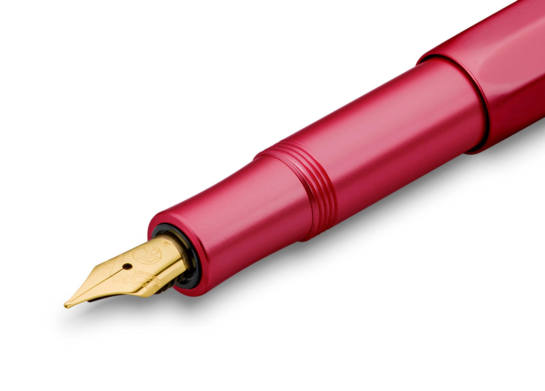 Kaweco COLLECTION Ruby Fountain Pen - Sport Model, Steel M Nib, Limited Edition, Made In Germany