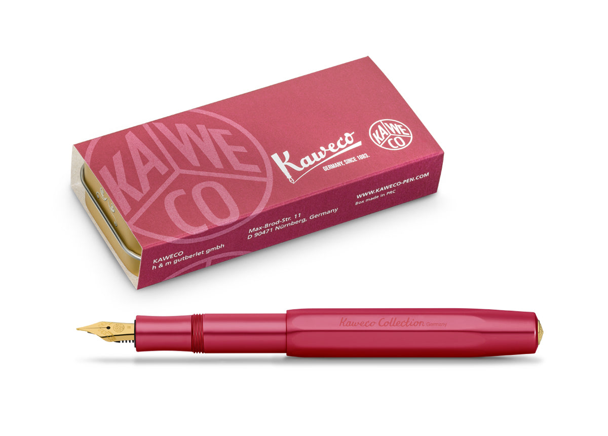 KAWECO COLLECTION FOUNTAIN PEN RUBY – Pen & Tool