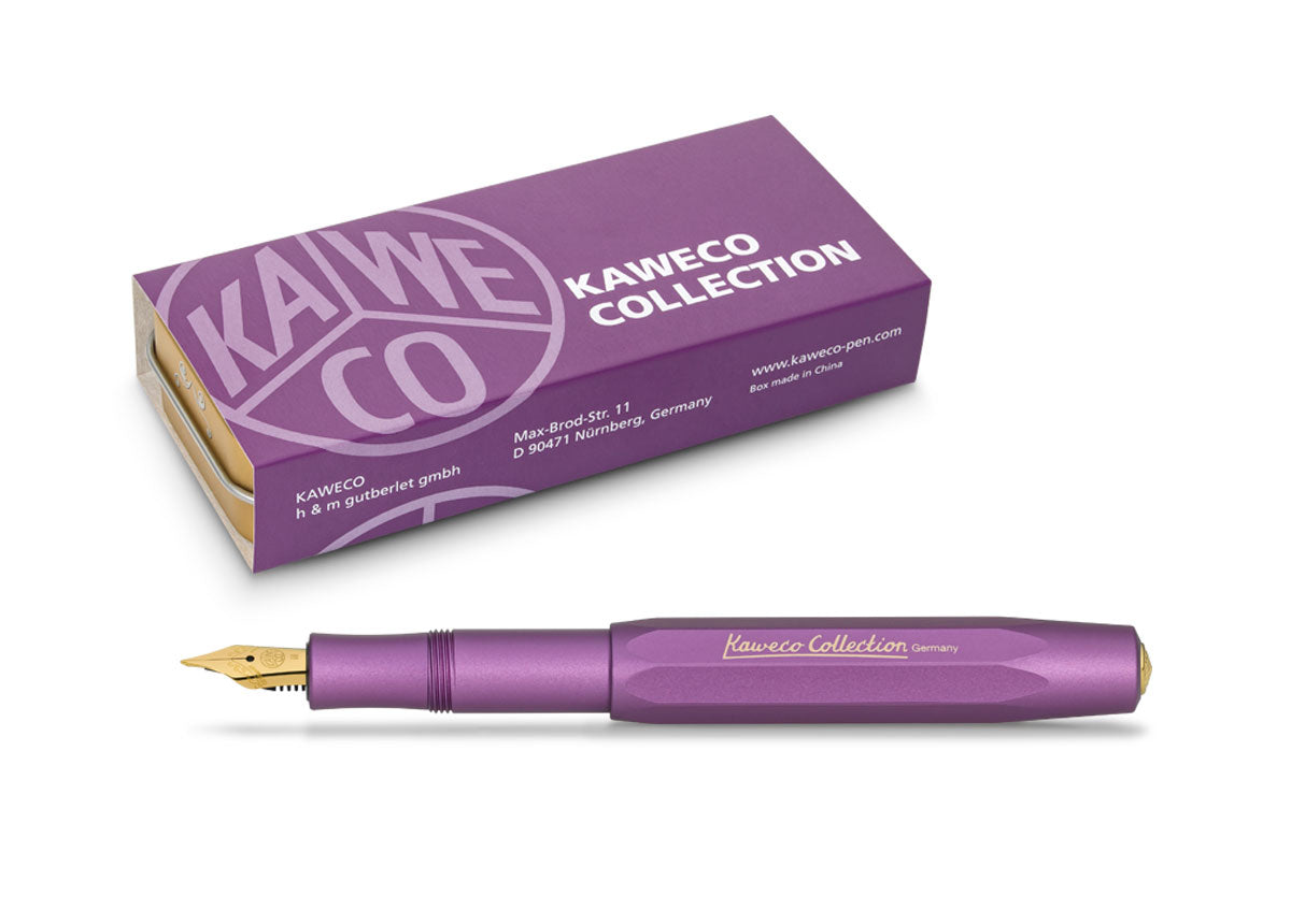 KAWECO COLLECTION FOUNTAIN PEN VIBRANT VIOLET – Pen & Tool