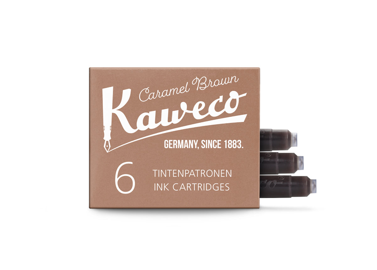 Kaweco Ink Cartridges Caramel Brown 10000259 (6 Pcs)