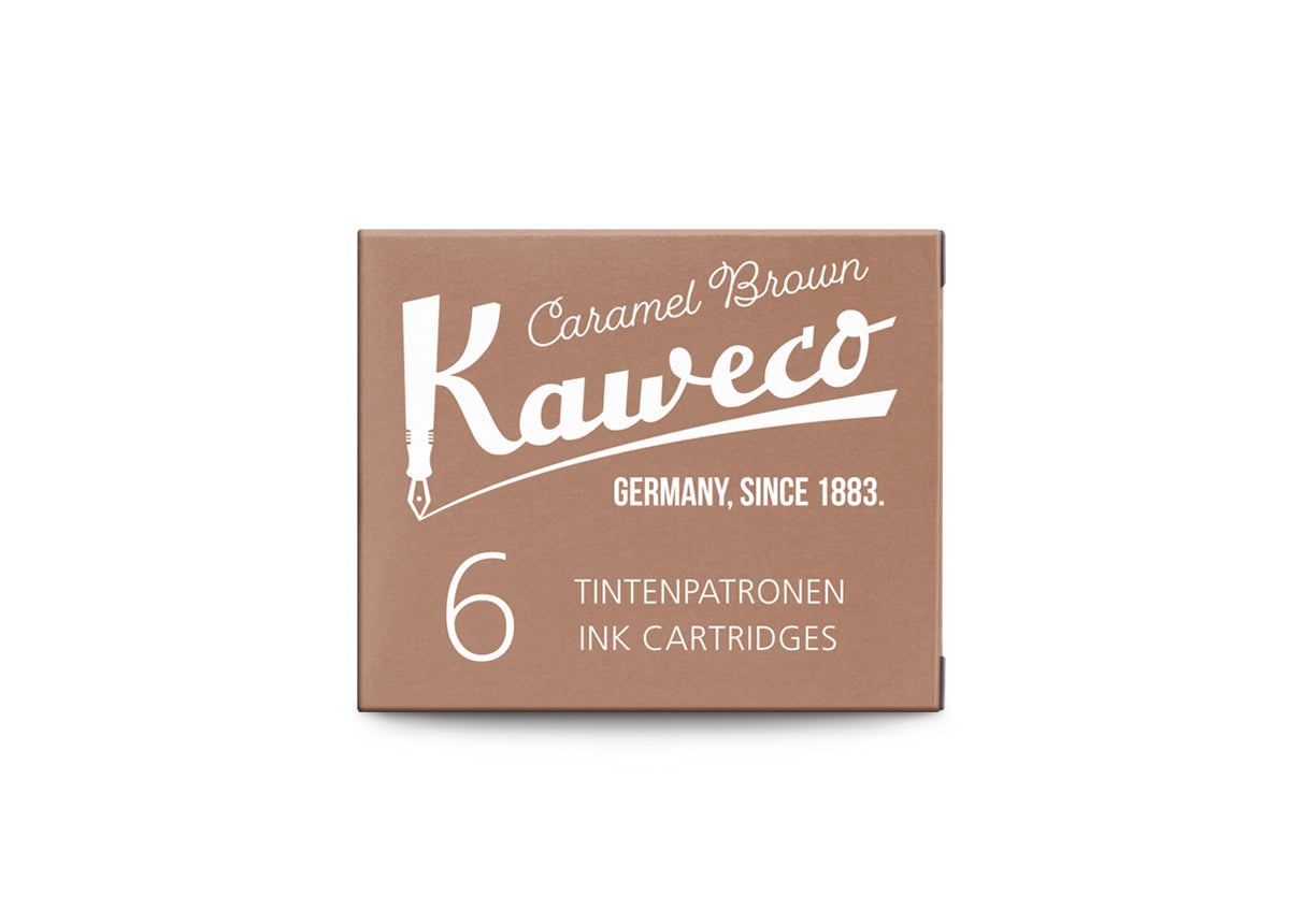 Kaweco Ink Cartridges Caramel Brown 10000259 (6 Pcs) - Image 2