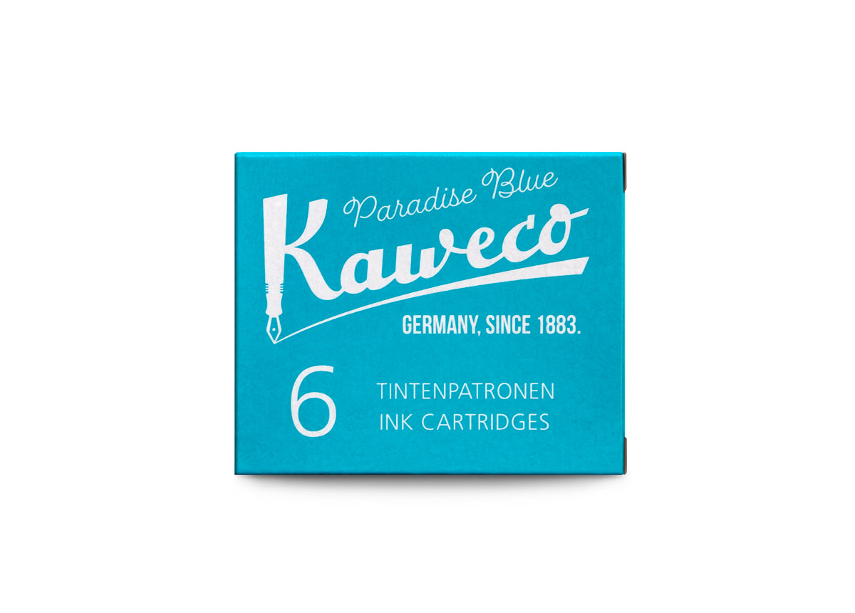 Kaweco Ink Cartridges Paradise Blue 10000260 (6 Pcs) - Image 2
