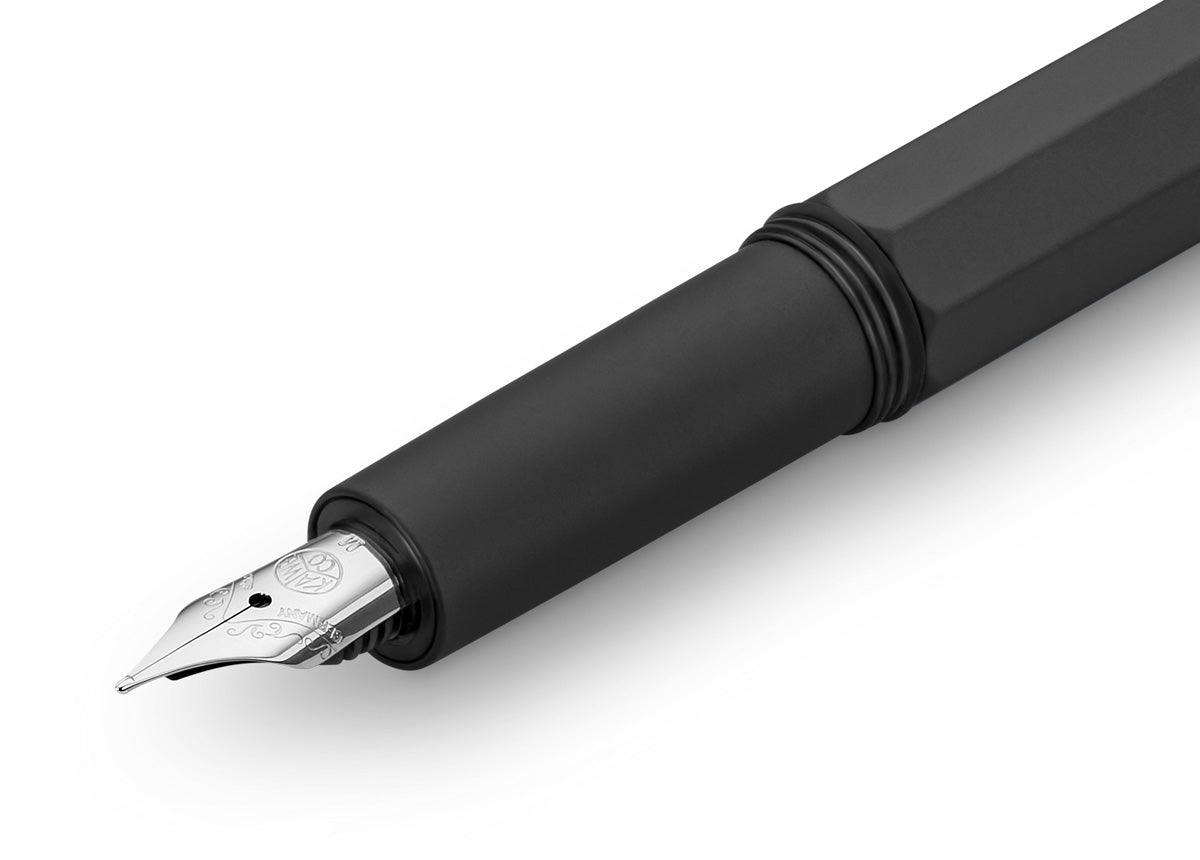 KAWECO ORIGINAL FOUNTAIN PEN BLACK CHROME 060 – Pen & Tool