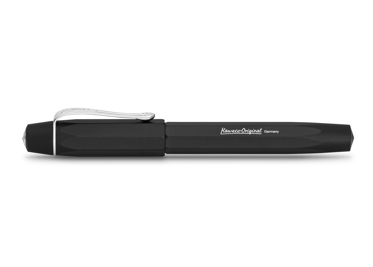 KAWECO ORIGINAL FOUNTAIN PEN BLACK CHROME 060 – Pen & Tool