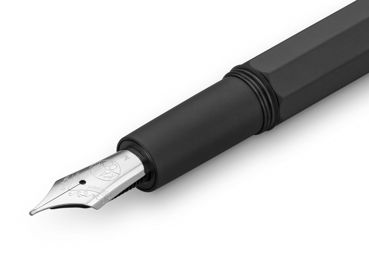 KAWECO ORIGINAL FOUNTAIN PEN BLACK CHROME 250 – Pen & Tool