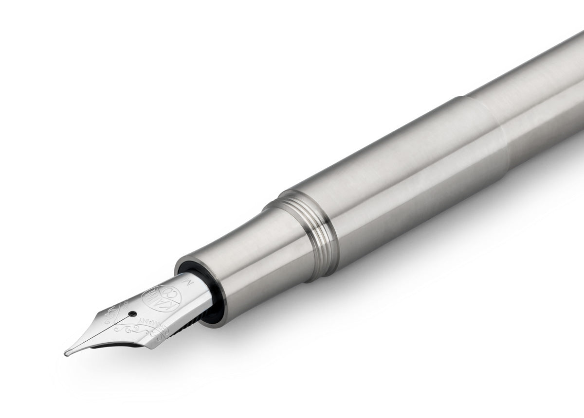 KAWECO SUPRA FOUNTAIN PEN STAINLESS STEEL – Pen & Tool