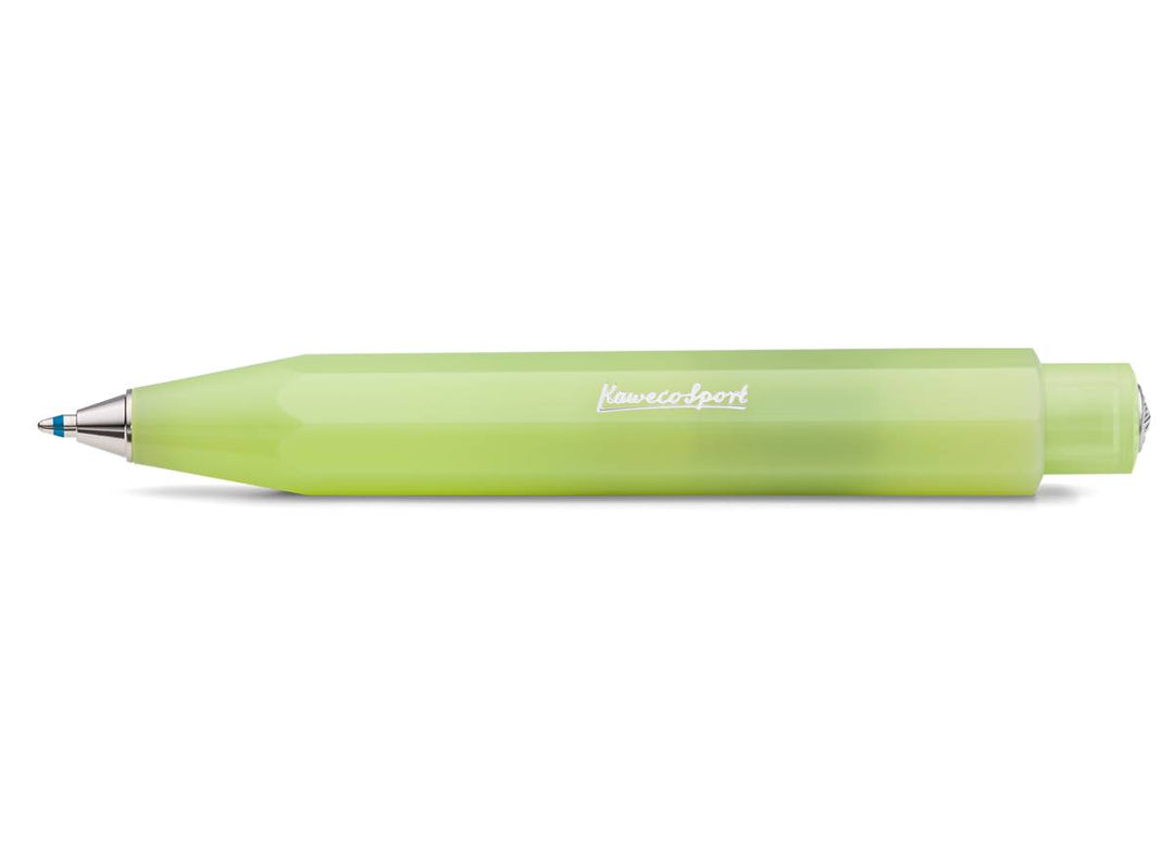 KAWECO FROSTED SPORT BALLPOINT PEN FINE LIME – Pen & Tool