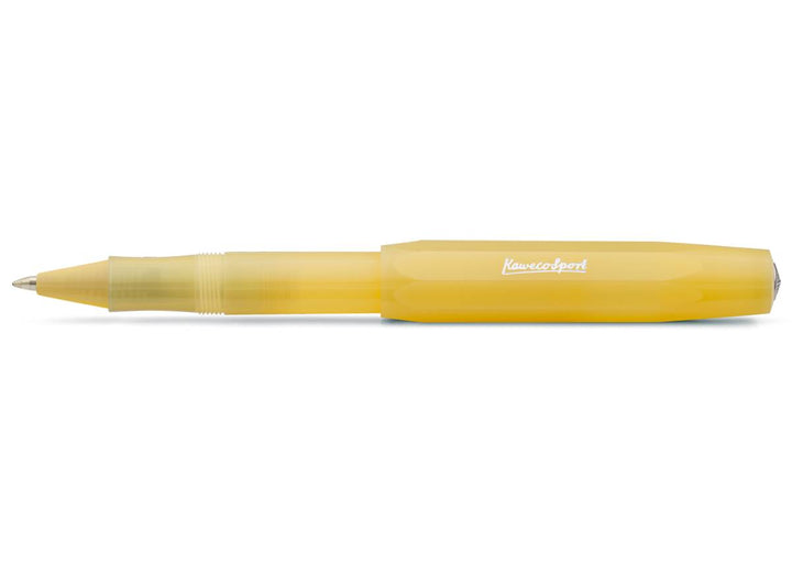 KAWECO FROSTED SPORT ROLLERBALL PEN SWEET BANANA
