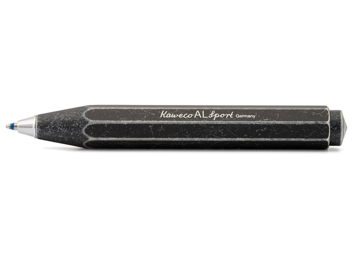 KAWECO AL SPORT STONEWASHED BALLPOINT PEN BLACK