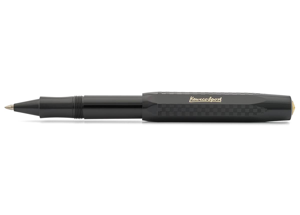 Kaweco Classic Sport Guilloche Black Rollerball Pen 10000807 - Image 5
