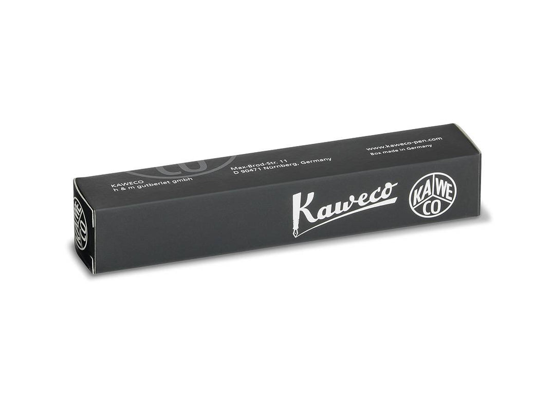 Kaweco Classic Sport Black Guilloche Caneta Esferográfica de luxo