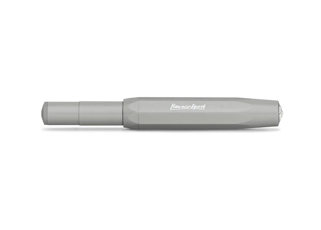 Kaweco Al Sport Special Edition Fountain Pens Kaweco Sport Skyline Fountain Pen - Mint Green With Fine Nib & Chrome Clip Octagonal Design Fountain Pen
