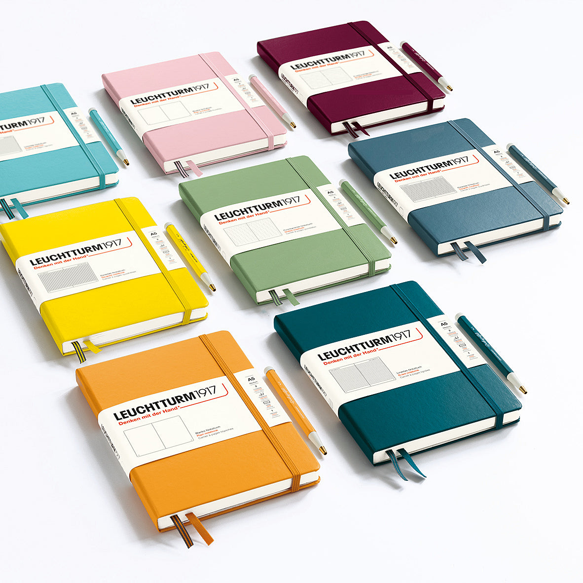Leuchtturm1917 Notebook – A6 Pocket (Fresh Green) | Pen & Tool