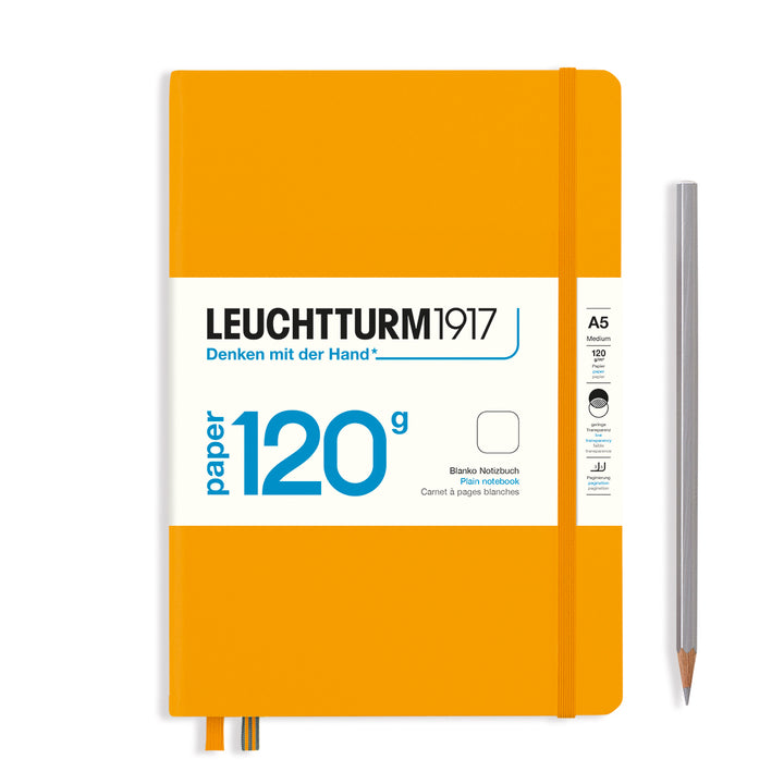 LEUCHTTURM1917 EDITION 120G HARDCOVER MEDIUM NOTEBOOK A5 RISING SUN