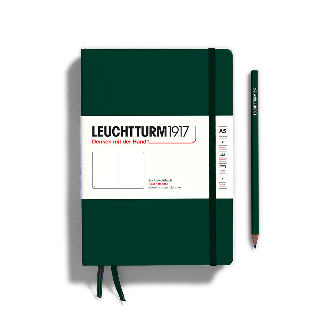 Leuchtturm1917 Notebook – A5 Medium (Forest Green) | Pen & Tool