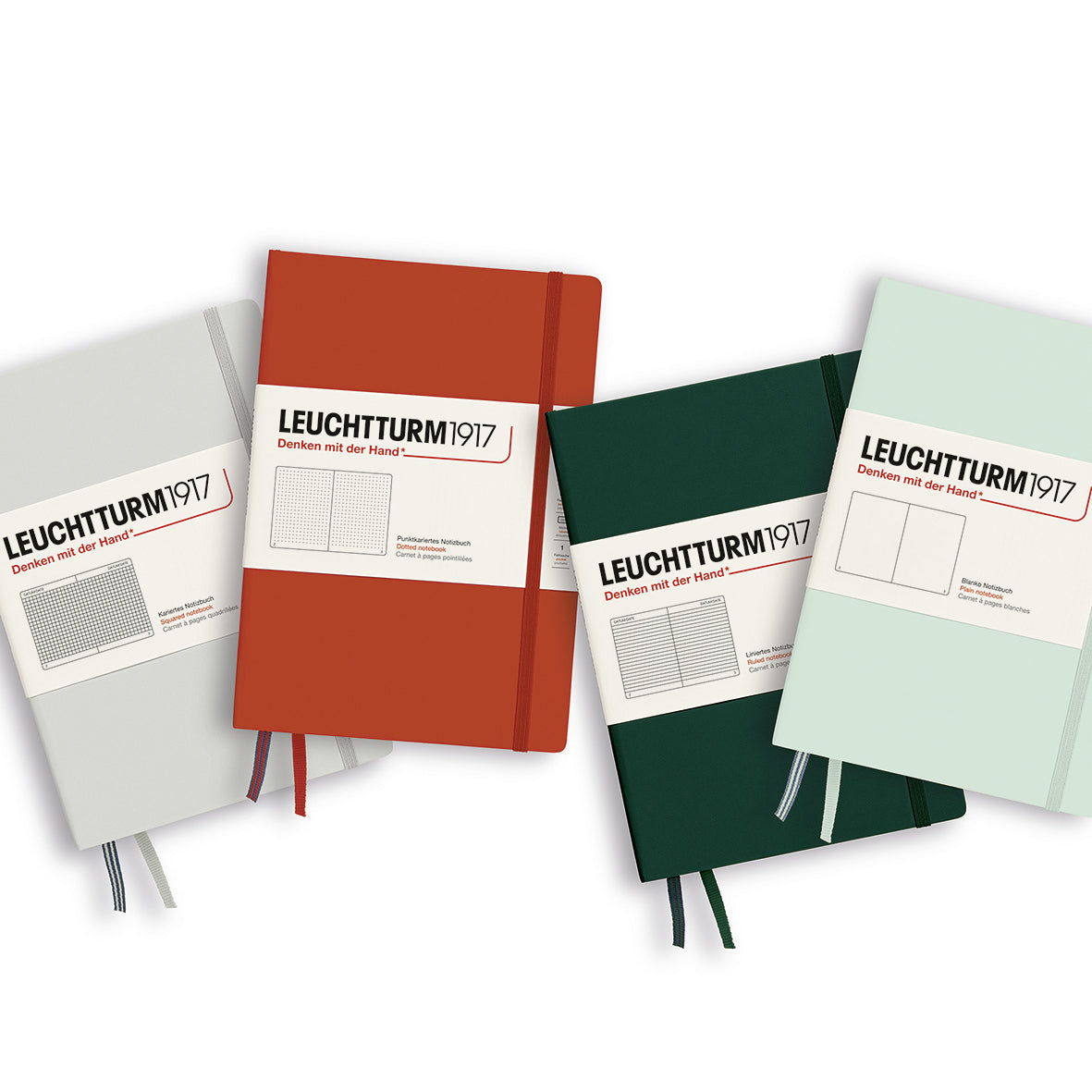 Leuchtturm1917 Notebook – A5 Medium (Fox Red) | Pen & Tool
