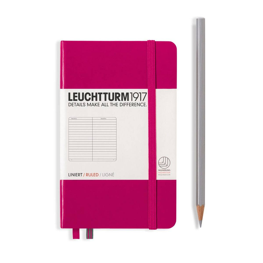 Leuchtturm1917 Notebook – A6 Pocket (Berry) | Pen & Tool