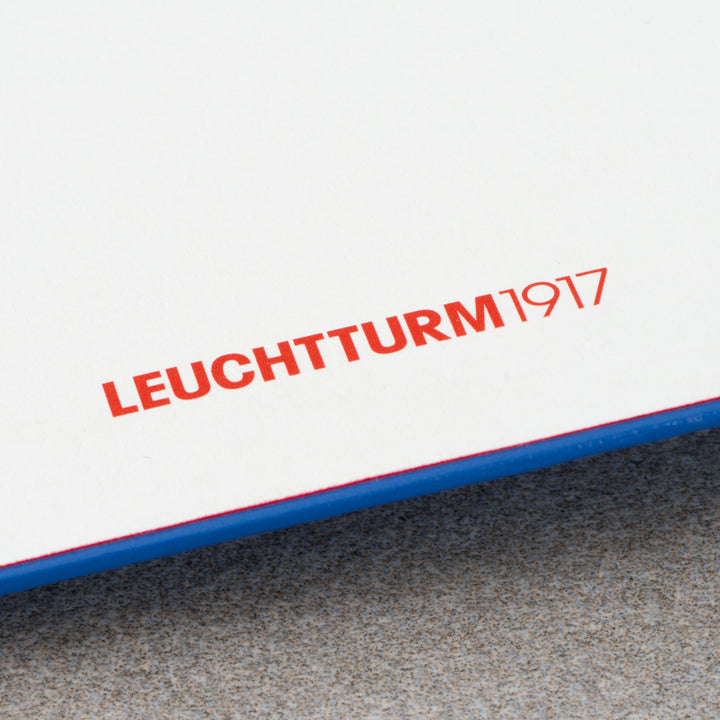 LEUCHTTURM1917 RED DOTS EDITION HARDCOVER MEDIUM NOTEBOOK A5 ROYAL BLUE