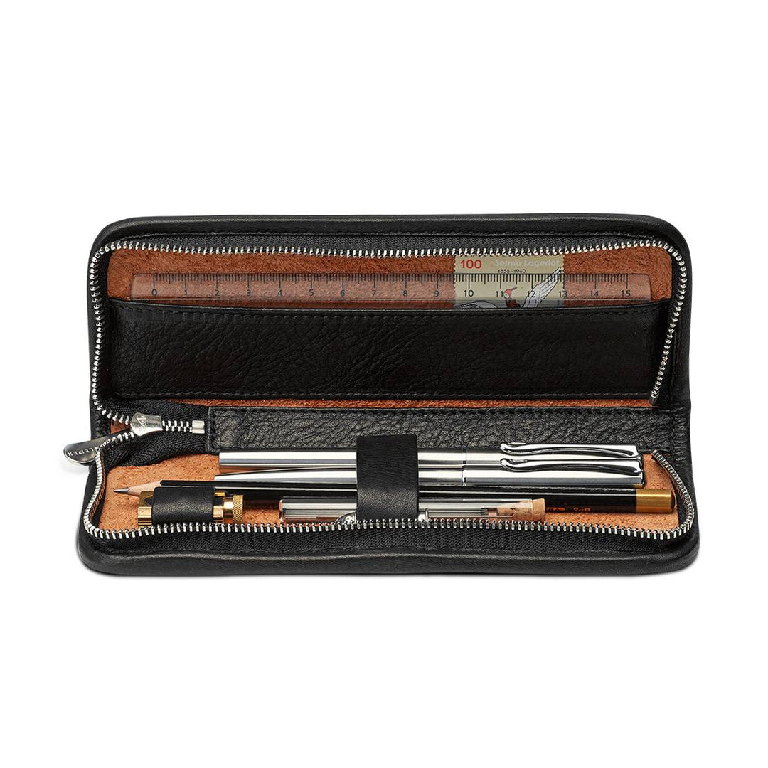 SONNENLEDER BOLL PEN CASE BLACK