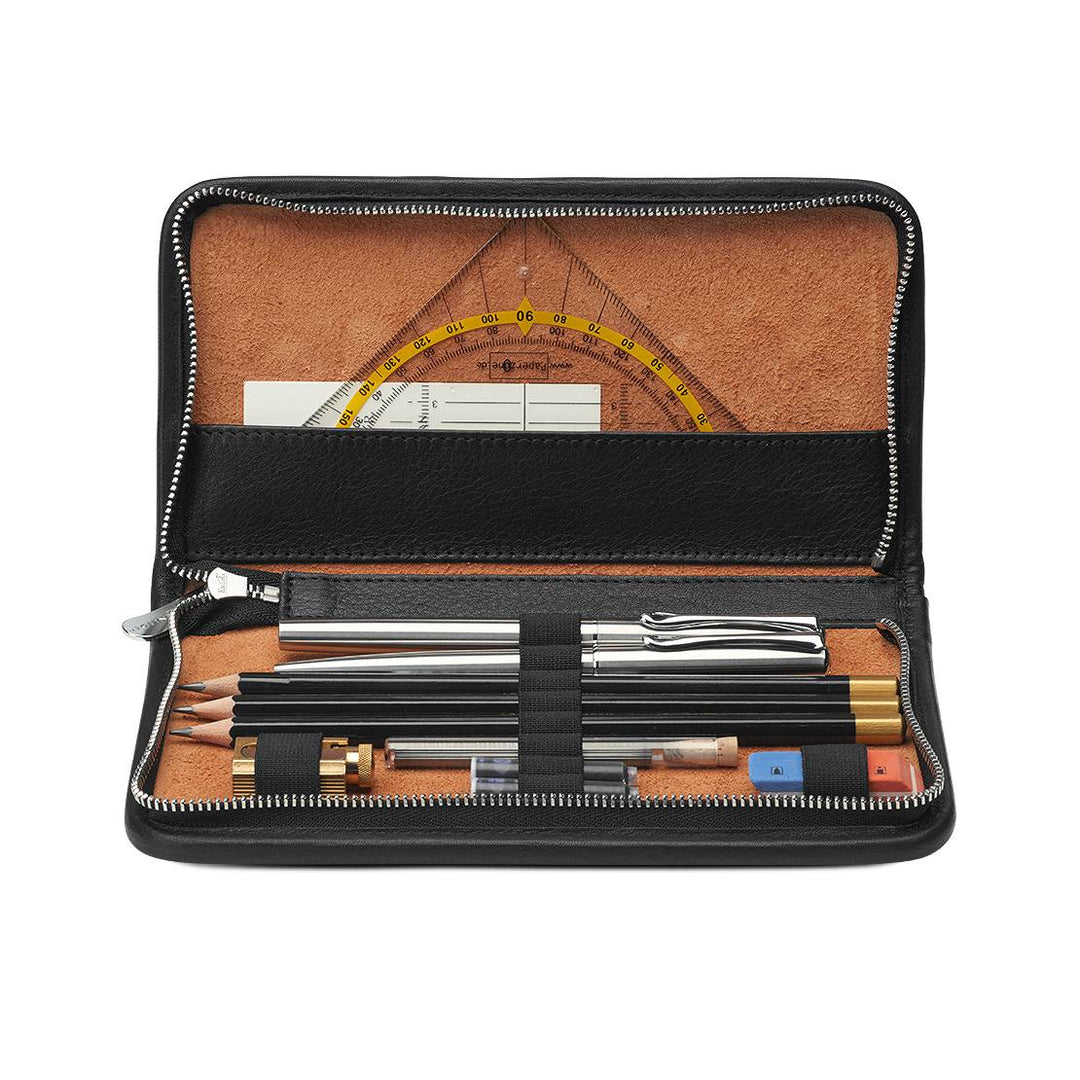 SONNENLEDER NIETZSCHE PEN CASE BLACK